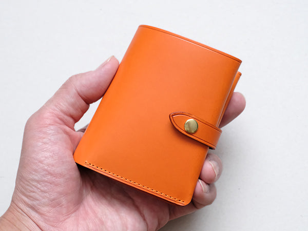 二つ折りミニ財布“Enfold Coin” Bifold mini wallet