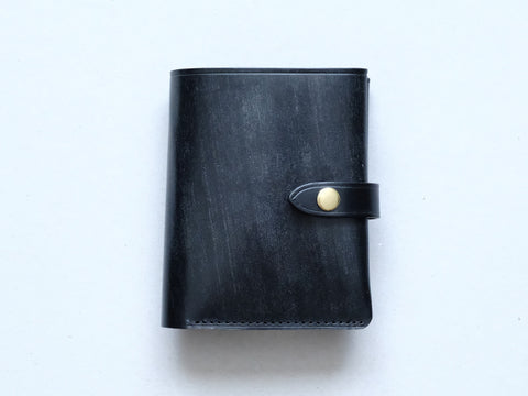 [Limited Edition] Bi-fold mini wallet "Enfold Coin" / Bridle leather