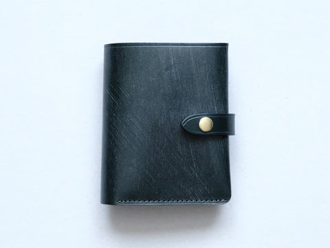 [Limited Edition] Bi-fold mini wallet "Enfold Coin" / Bridle leather