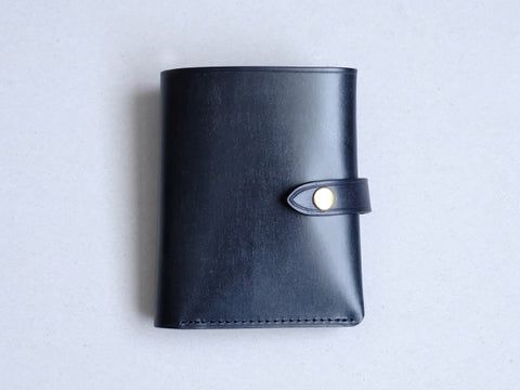 [Limited Edition] Bi-fold mini wallet "Enfold Coin" / Bridle leather