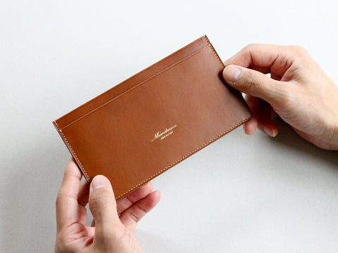 Minimum long wallet “Divide”  薄型長財布